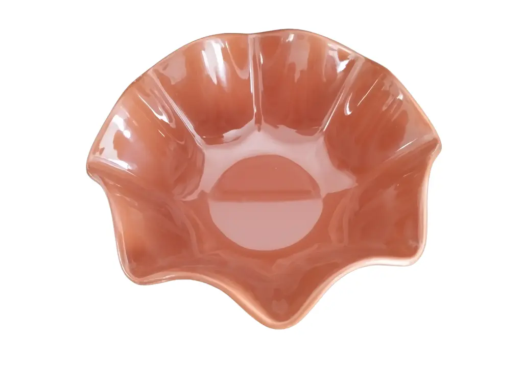 AD007-8 Assiette Ronde Argile