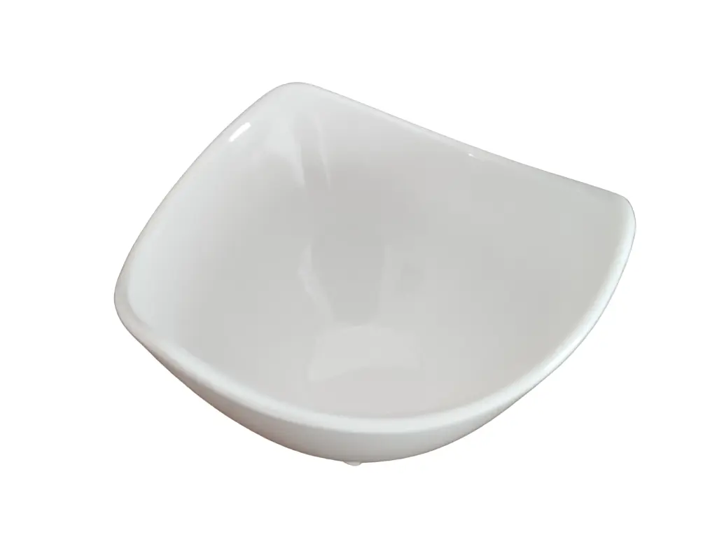 AD008-6 Assiette Ronde Blanche