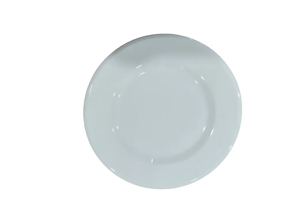 AS005-10 Assiette Creuse Ronde Blanche