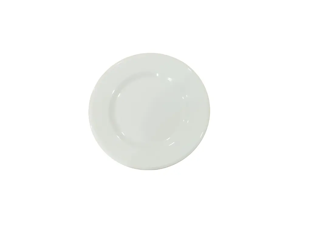 AS006-12 Assiette Creuse Ronde Blanche