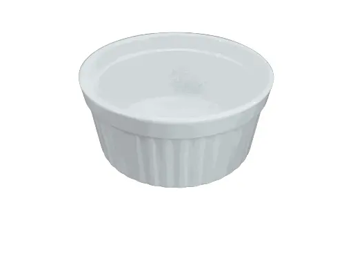 AD003-4 Ramequin Blanche