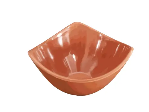 AD008-6 Assiette Ronde Argile