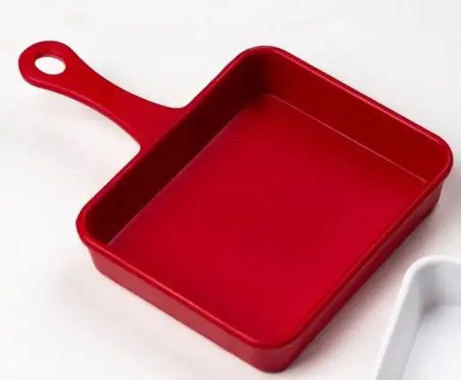 [AD 009-5] AD009-5 Poêle à Frite Carré Rouge