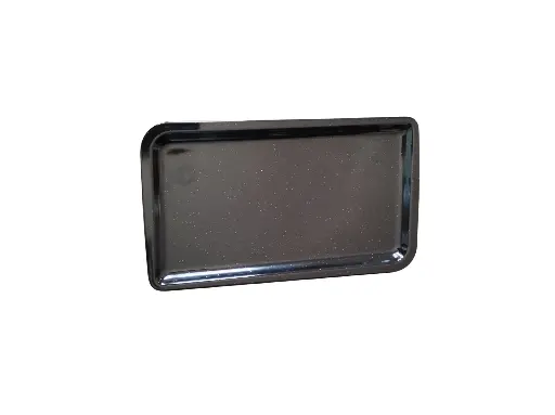 AR25-14 Assiette Rectangulaire Noir