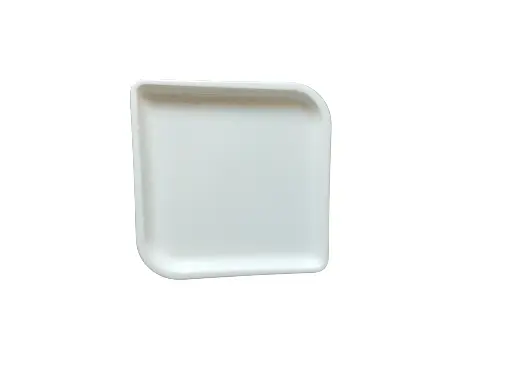AR27-7.5 Assiette Carré Blanche