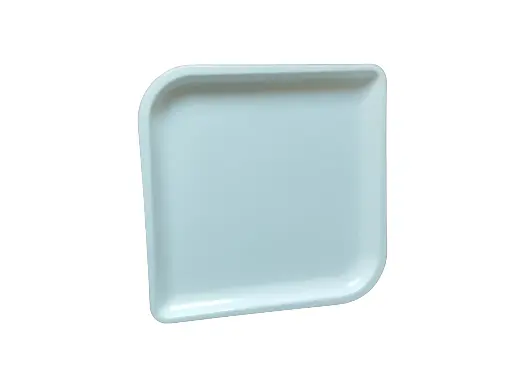 AR29-11 Assiette Carré Blanche