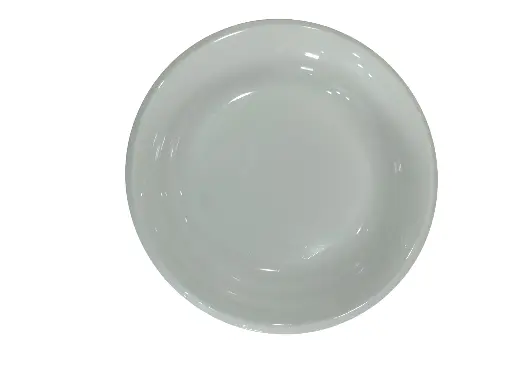 AS003-9 Assiette Ronde Blanc