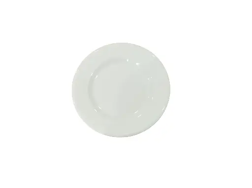 AS006-12 Assiette Creuse Ronde Blanche